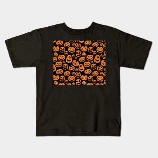 Halloween Pumpkins Kids T-Shirt